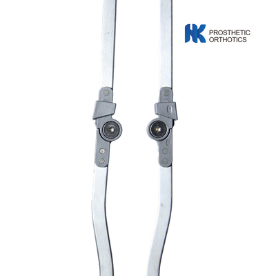 Orthoses pédiatriques articulations du genou en fermeture en goutte à goutte articulations du genou en acier inoxydable pour enfant 13 mm