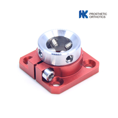 Adaptateur de prise en aluminium à 4 trous pour récepteur de pyramide pédiatrique rotatif et réglable