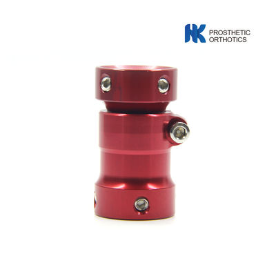 Adaptateur double tête pédiatrique prothétique en aluminium