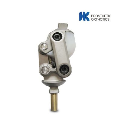 Quatre barres de liaison en acier inoxydable articulation prothétique du genou, articulation prothétique auto-verrouillage du genou